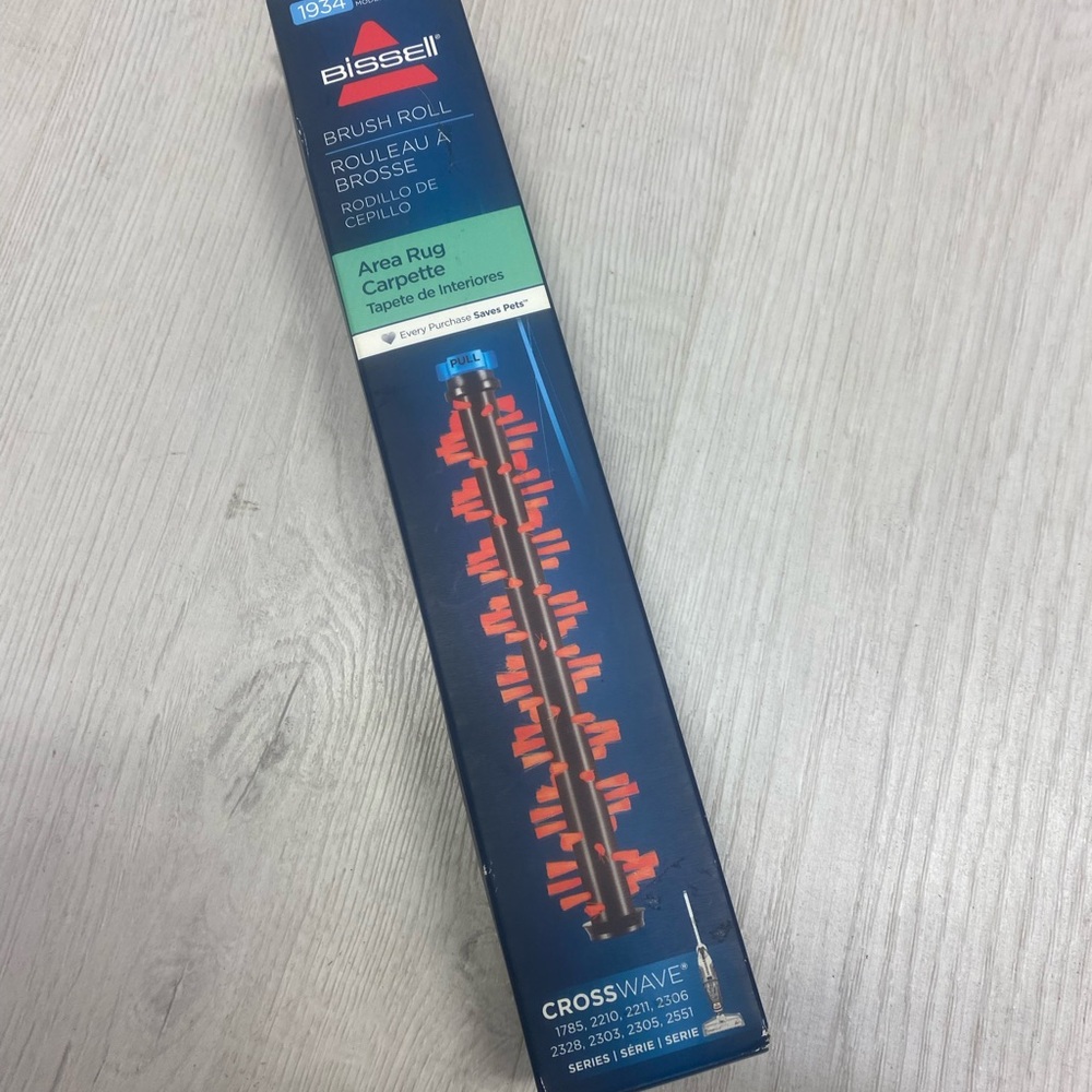 Bissell CrossWave Brush Roll - Blue and Red